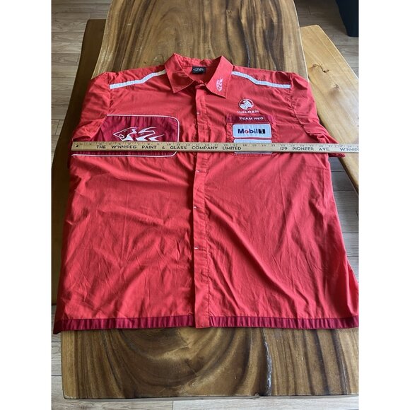 HRT HOLDEN RACING TEAM Button Up Pit Crew Shirt V8 SUPERCARS Men's 2XL - Picture 10 of 16